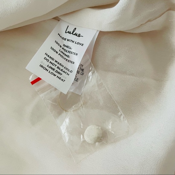 NWOT Gala in the Garden Cream Jacquard High-Low Midi Dress Small Medium - Picture 13 of 13